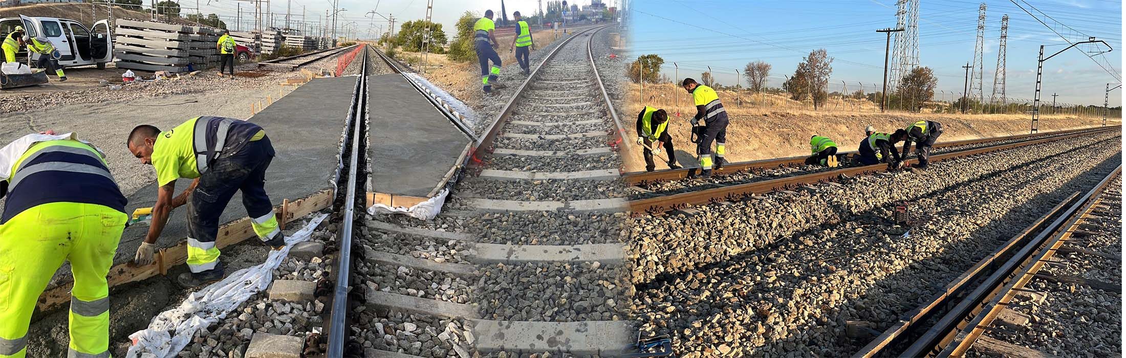 trabajos auxiliares ferroviario