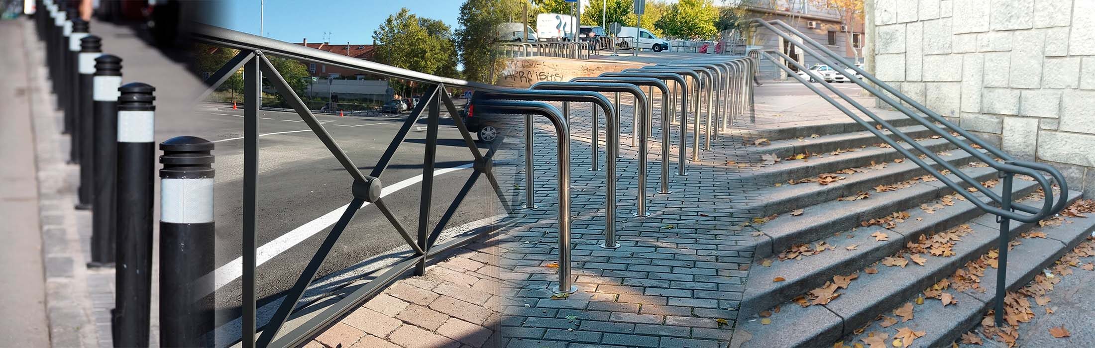 Trabajos de instalacion de equipamiento urbano